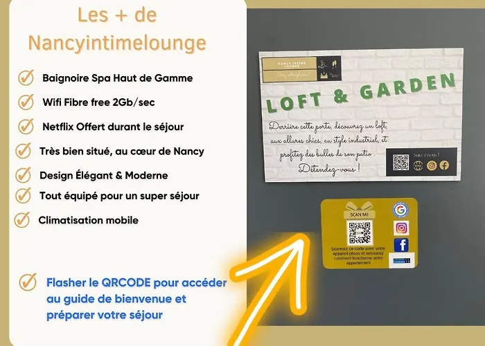 Suite Le Loft & Garden Et Spa By Nancyintimelounge