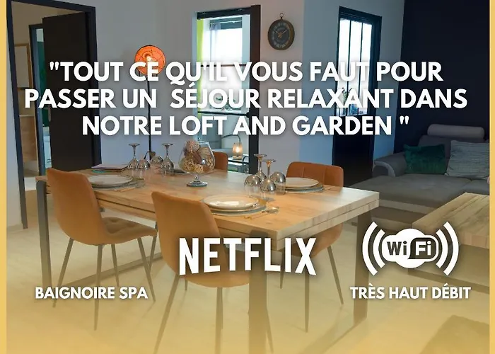 Suite Le Loft & Garden Et Spa By Nancyintimelounge